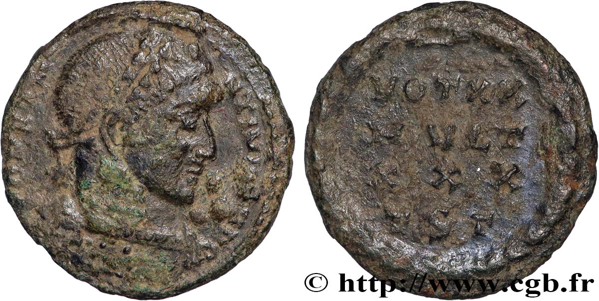 CONSTANTINUS I DER GROßE Centenionalis ou nummus SS