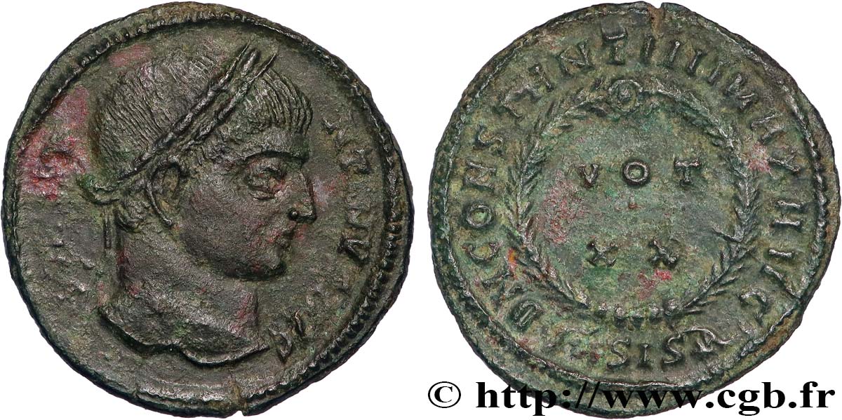 CONSTANTINE I THE GREAT Centenionalis ou nummus AU