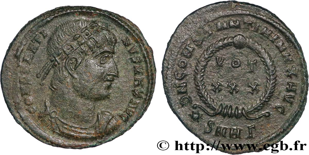 CONSTANTINE I THE GREAT Centenionalis ou nummus AU