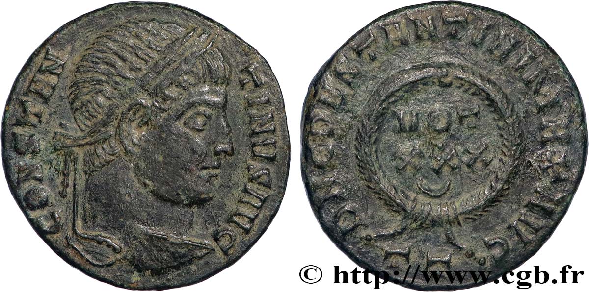 CONSTANTINE I THE GREAT Centenionalis ou nummus AU