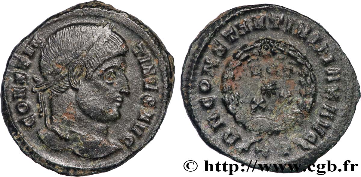 CONSTANTINE I THE GREAT Centenionalis ou nummus AU