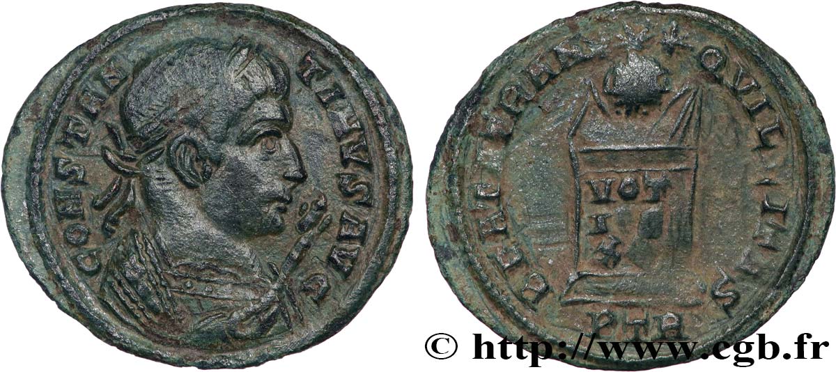 CONSTANTINE I THE GREAT Centenionalis ou nummus AU