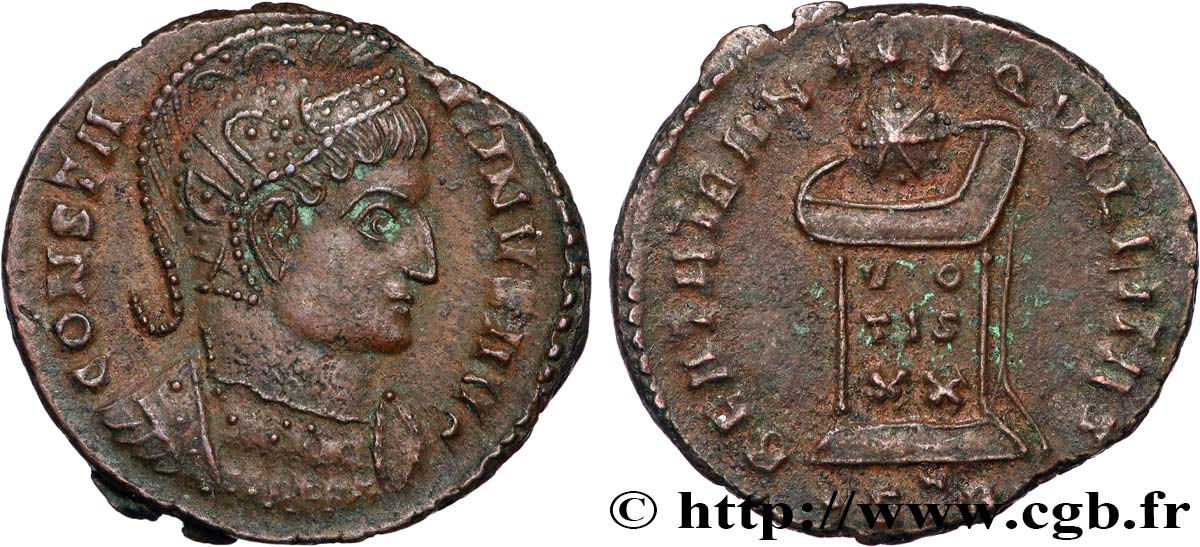 CONSTANTINE I THE GREAT Centenionalis ou nummus AU