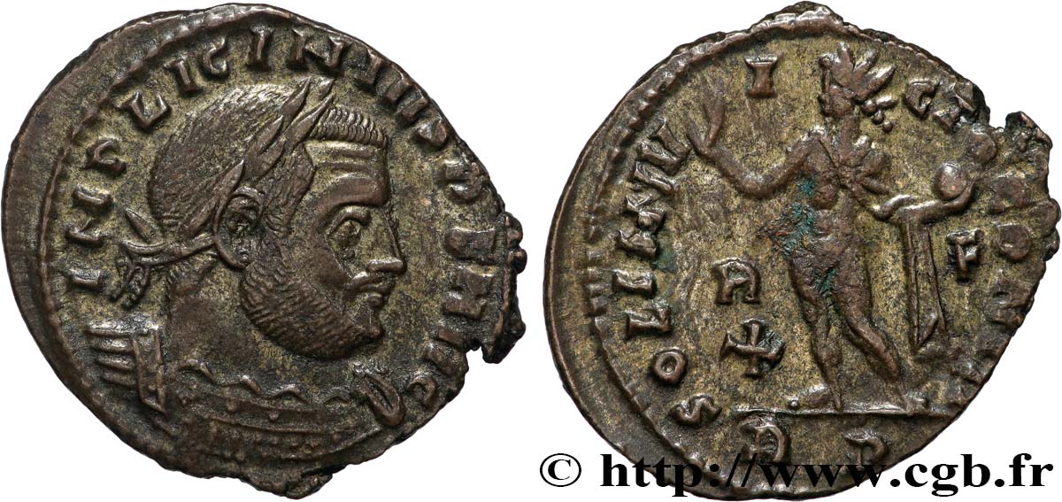 LICINIUS I Follis ou nummus AU