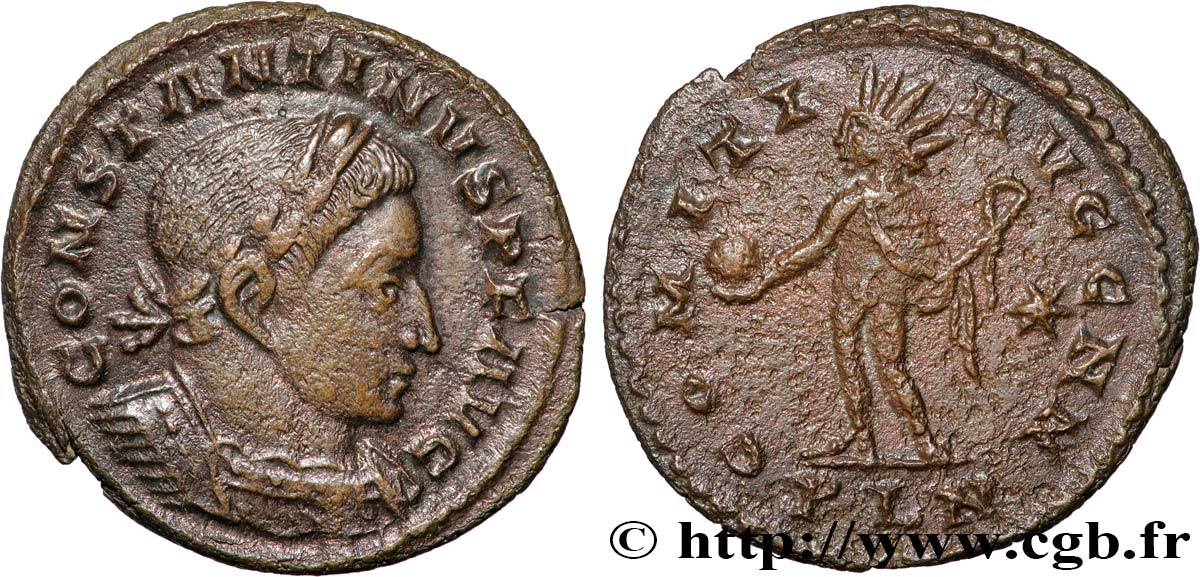 CONSTANTIN Ier LE GRAND Follis ou nummus TTB+