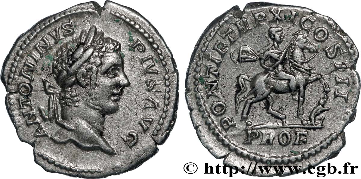 CARACALLA Denier q.SPL