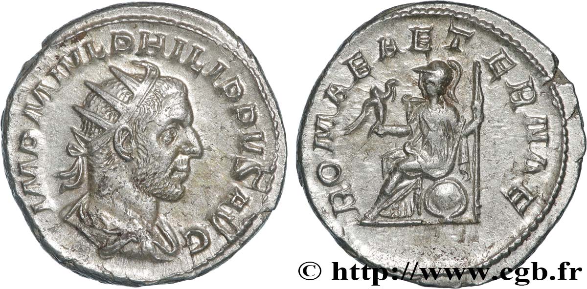 PHILIPPE Ier L ARABE Antoninien SPL