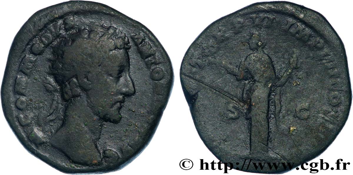 COMMODUS Dupondius VF