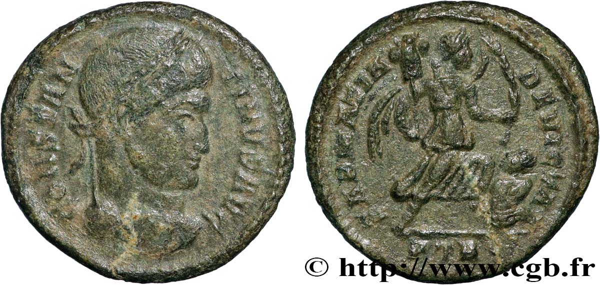 CONSTANTINE I THE GREAT Centenionalis ou nummus XF/AU