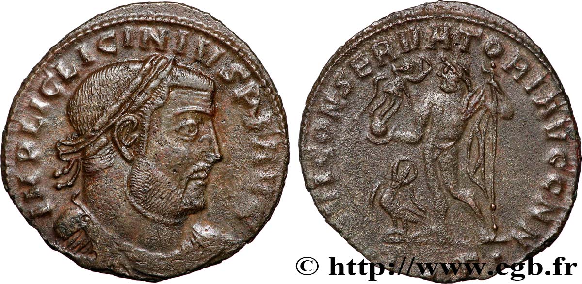 LICINIUS Ier Follis ou nummus TTB