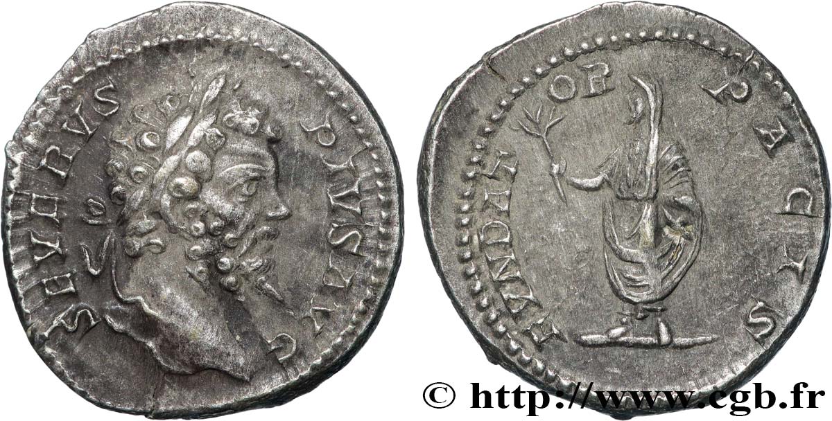 SEPTIMIUS SEVERUS Denier AU