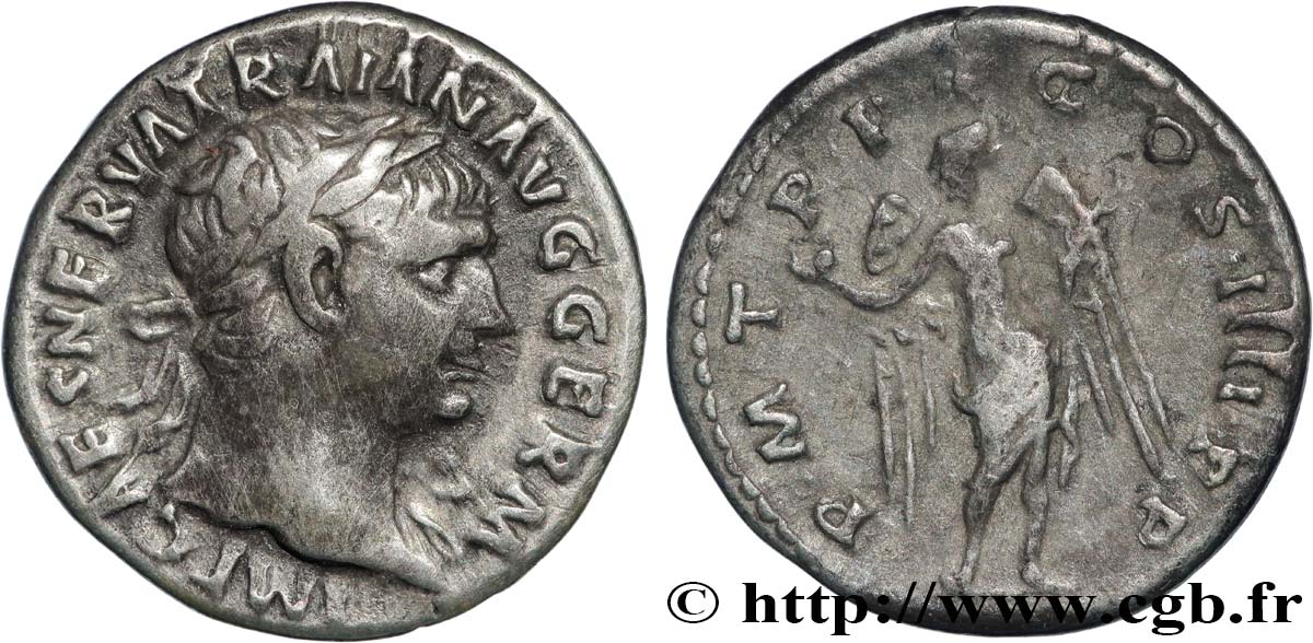 TRAJANUS Denier XF