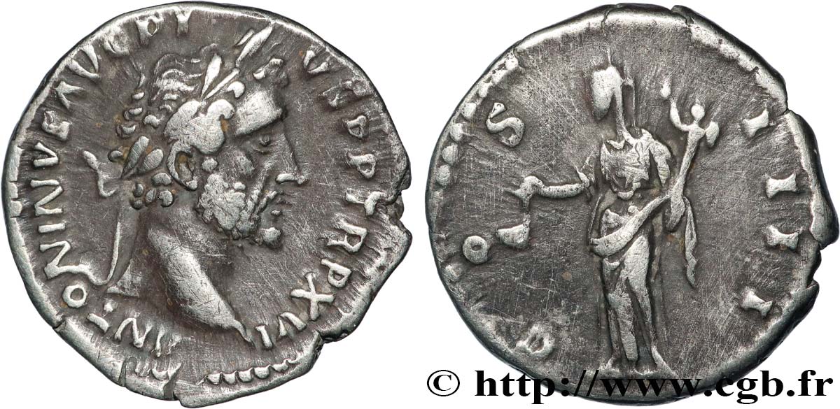 ANTONINUS PIUS Denier AU/XF