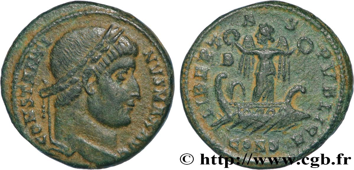 CONSTANTINE I THE GREAT Centenionalis ou nummus AU