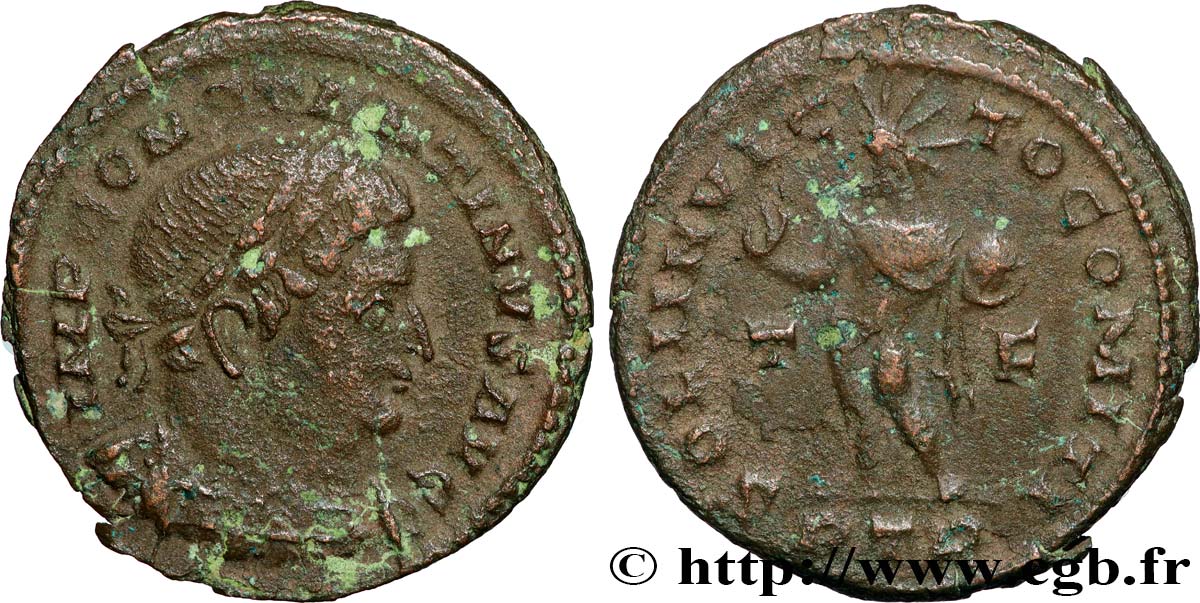 CONSTANTINE I THE GREAT Follis ou nummus XF