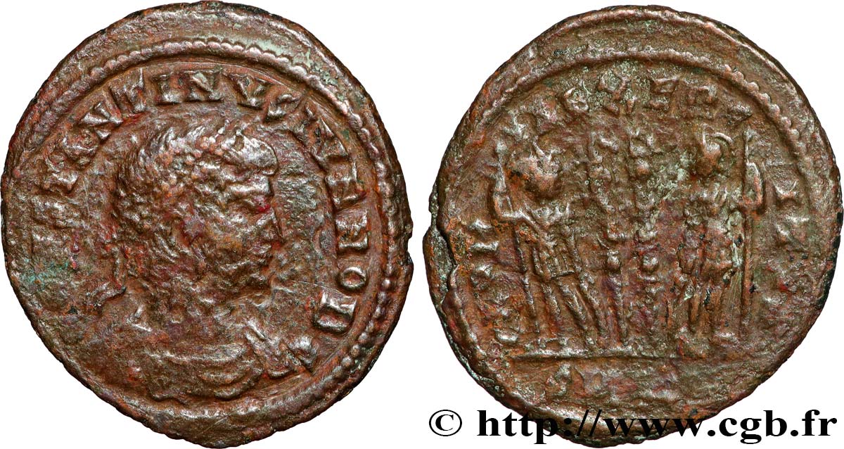 CONSTANTINO II Centenionalis ou nummus BC+