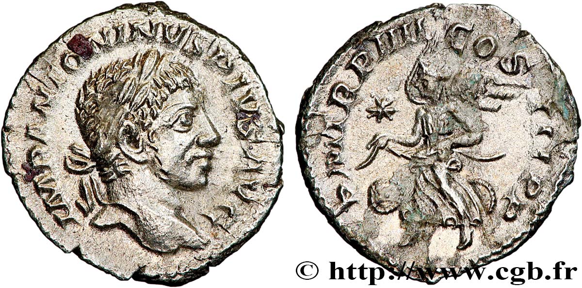 ELAGABALUS Denier VZ/fVZ
