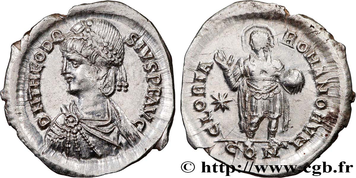 THEODOSIUS II Miliarense fST