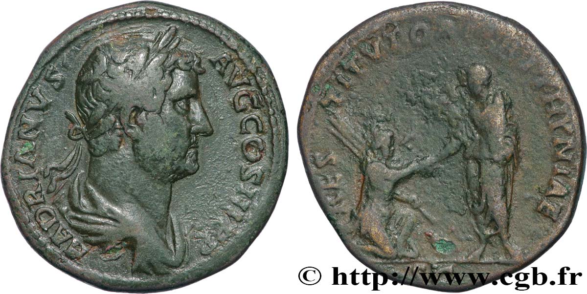 HADRIAN Sesterce XF/VF