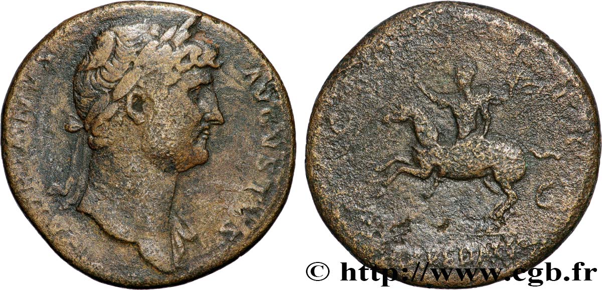 HADRIAN Sesterce VF