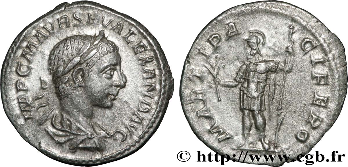 SEVERUS ALEXANDER Denier AU/AU