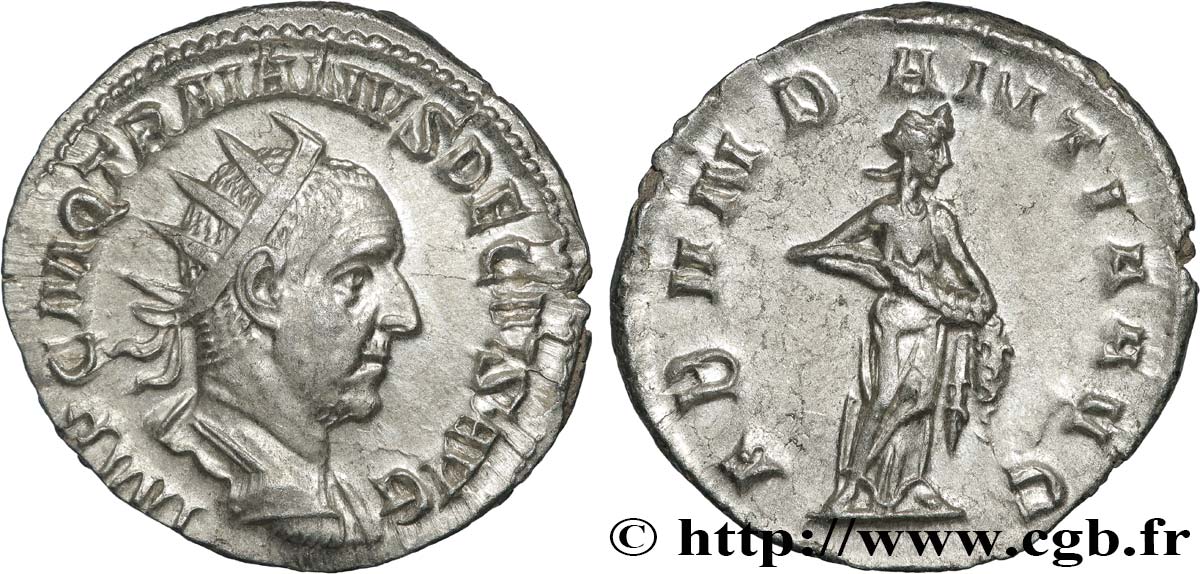 TRAJAN DECIUS Antoninien AU