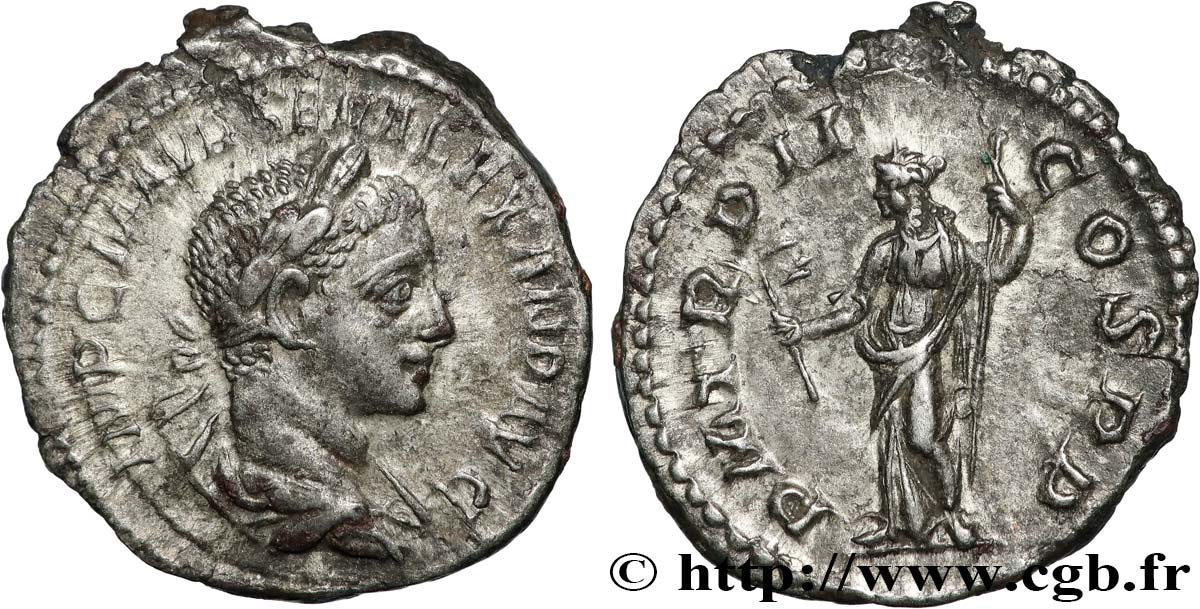 SEVERUS ALEXANDER Denier AU