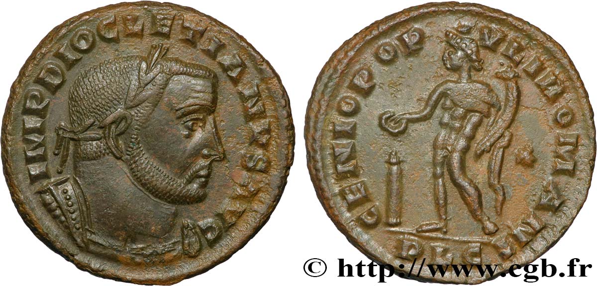 DIOCLETIAN Follis ou nummus AU