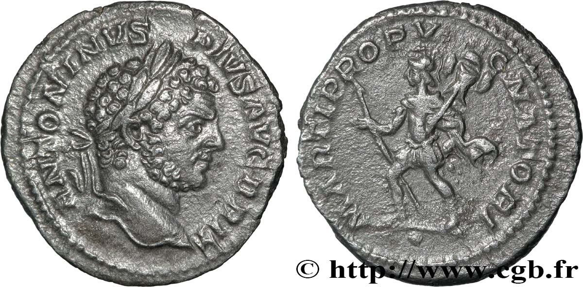 CARACALLA Denier SUP/TTB+