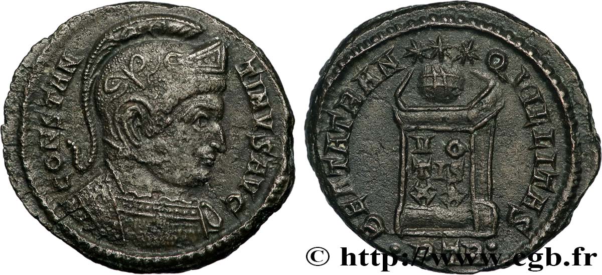 CONSTANTINO I EL MAGNO Centenionalis ou nummus MBC/MBC+