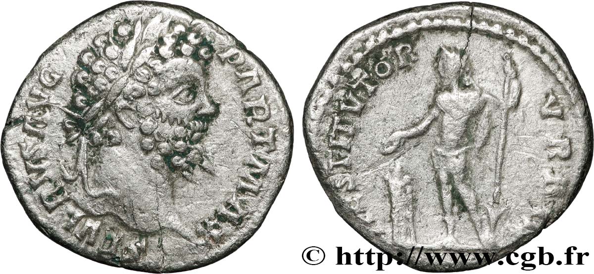 SEPTIMIUS SEVERUS Denier fVZ/SS