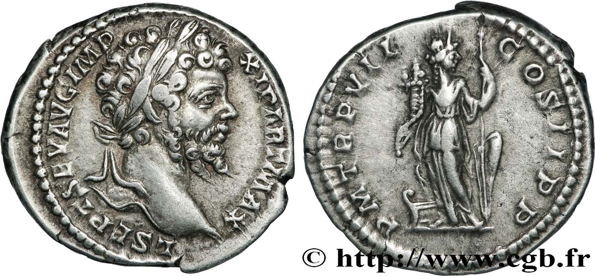 SEPTIMIUS SEVERUS Denier brm_853100 Roman coins