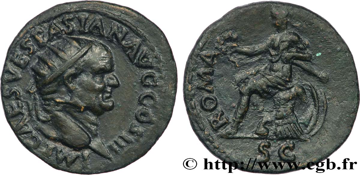 VESPASIANO Dupondius BB