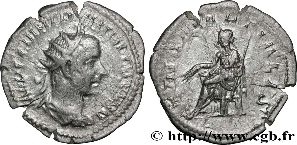 TRÉBONIEN GALLE Antoninien TTB
