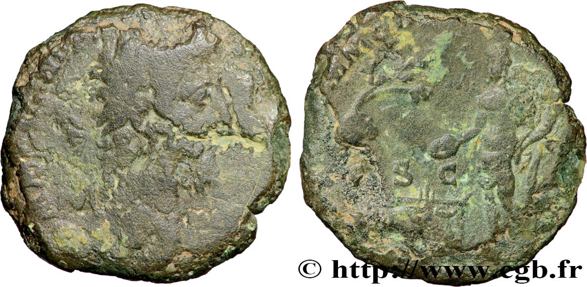 COMMODUS Sesterce VF