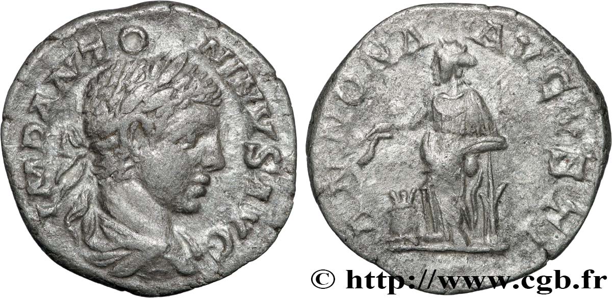 ELAGABALUS Denier SS