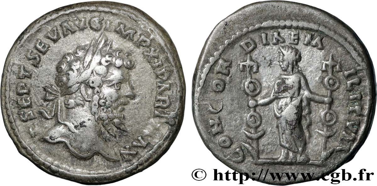 SEPTIMIUS SEVERUS Denier fVZ