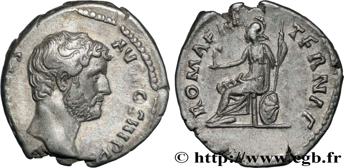 HADRIAN Denier AU