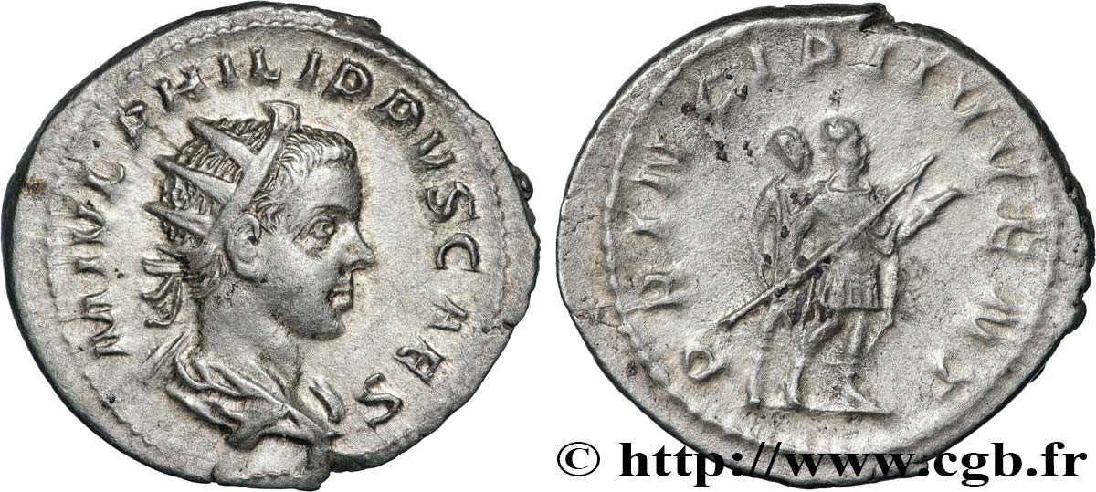 PHILIPPUS II Antoninien AU/AU