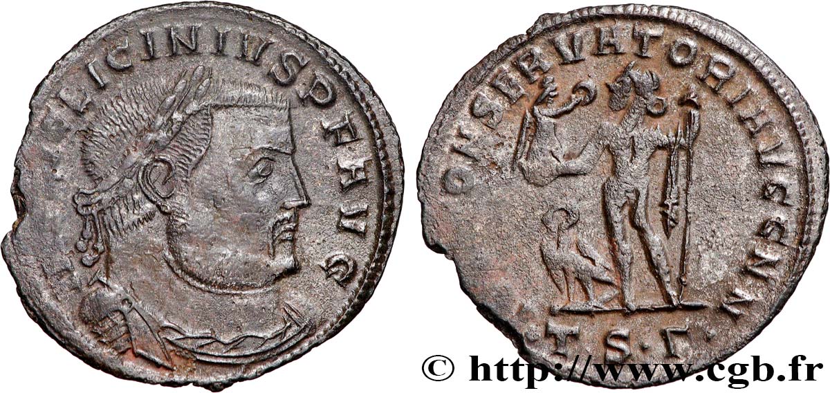 LICINIUS I Follis ou nummus AU