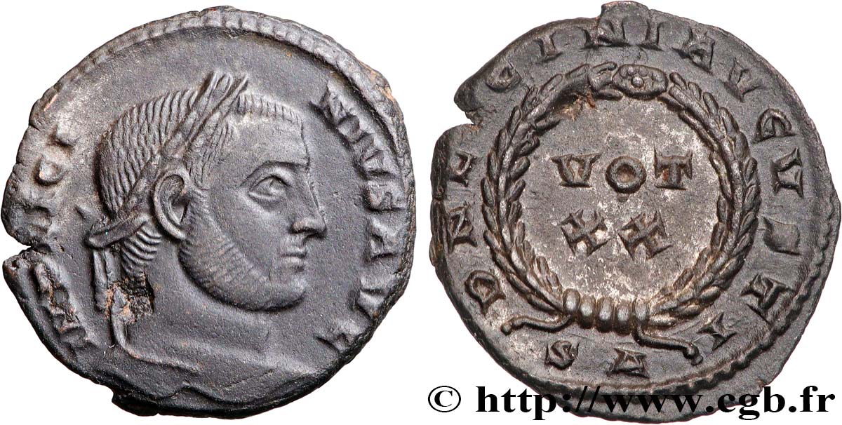 LICINIUS Ier Centenionalis ou nummus SUP