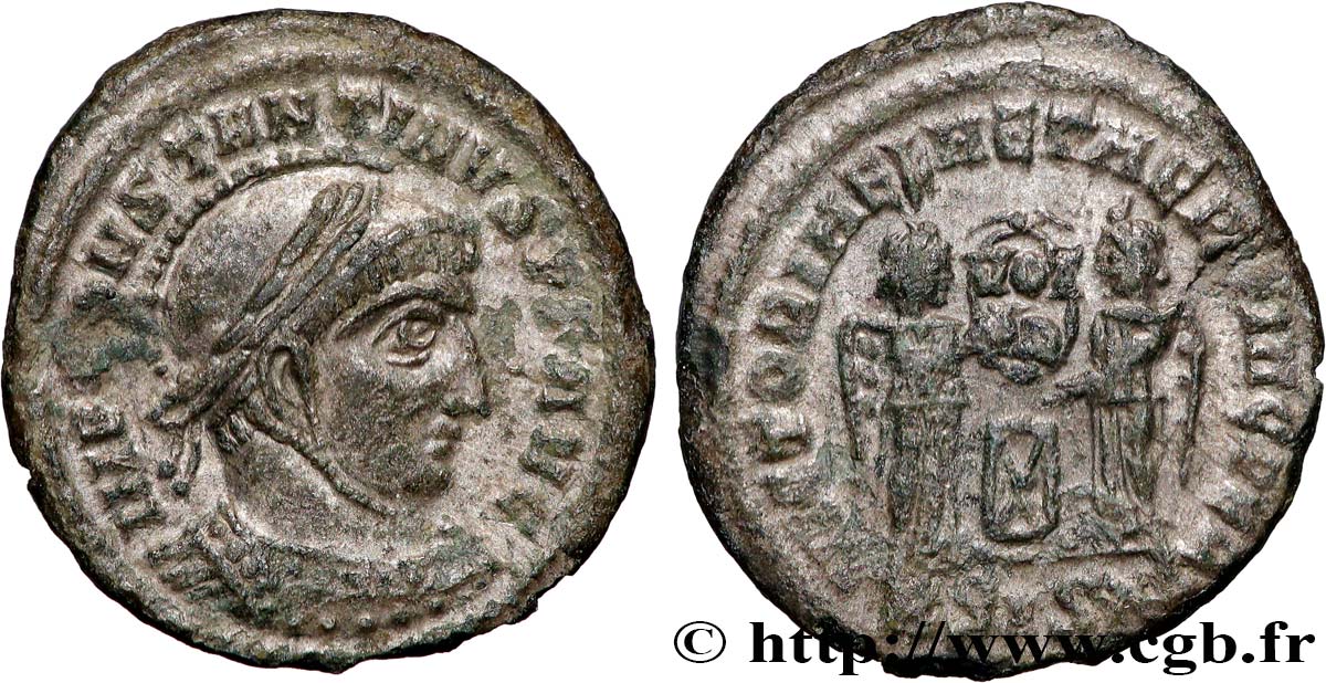 CONSTANTINE I THE GREAT Centenionalis ou nummus AU