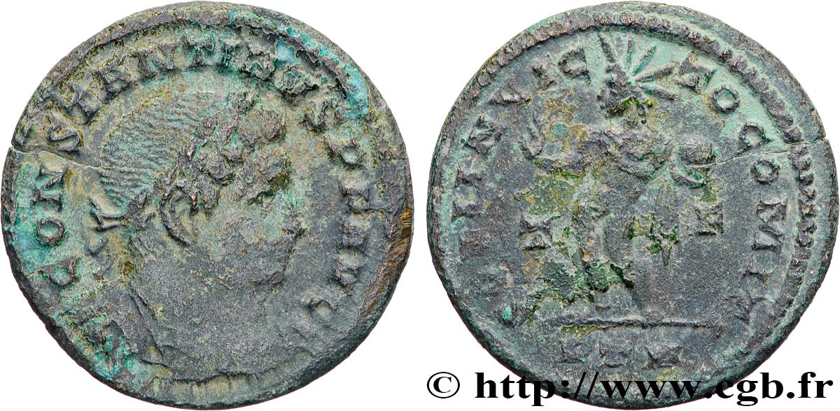 CONSTANTINE I THE GREAT Follis ou nummus XF