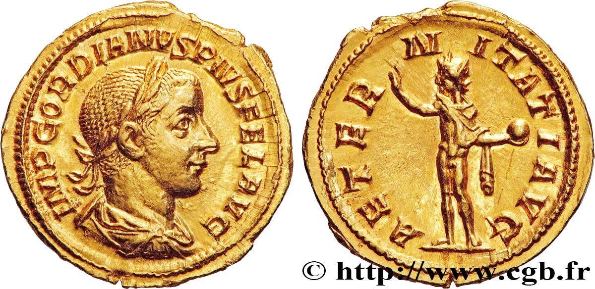 GORDIAN III Aureus MS