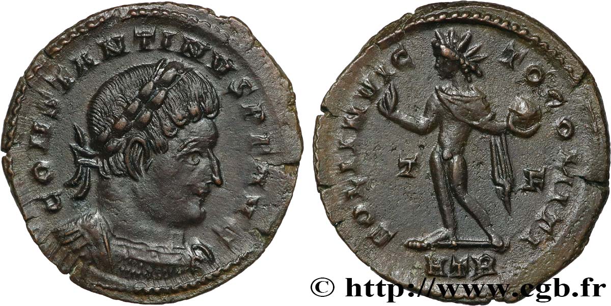 CONSTANTINE I THE GREAT Follis ou nummus AU