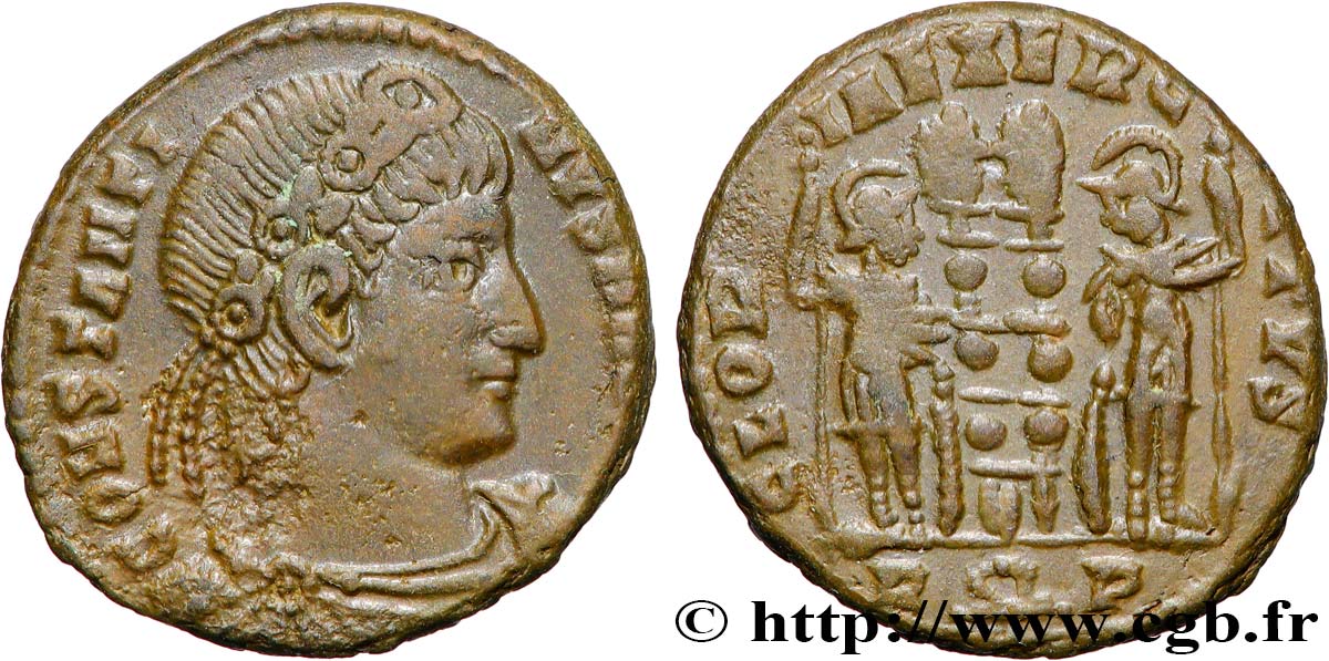 CONSTANTINE I THE GREAT Centenionalis ou nummus AU