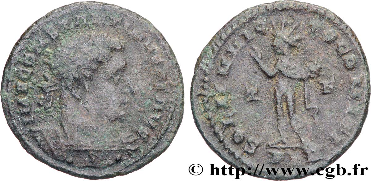 CONSTANTINO I EL MAGNO Follis ou nummus BC+