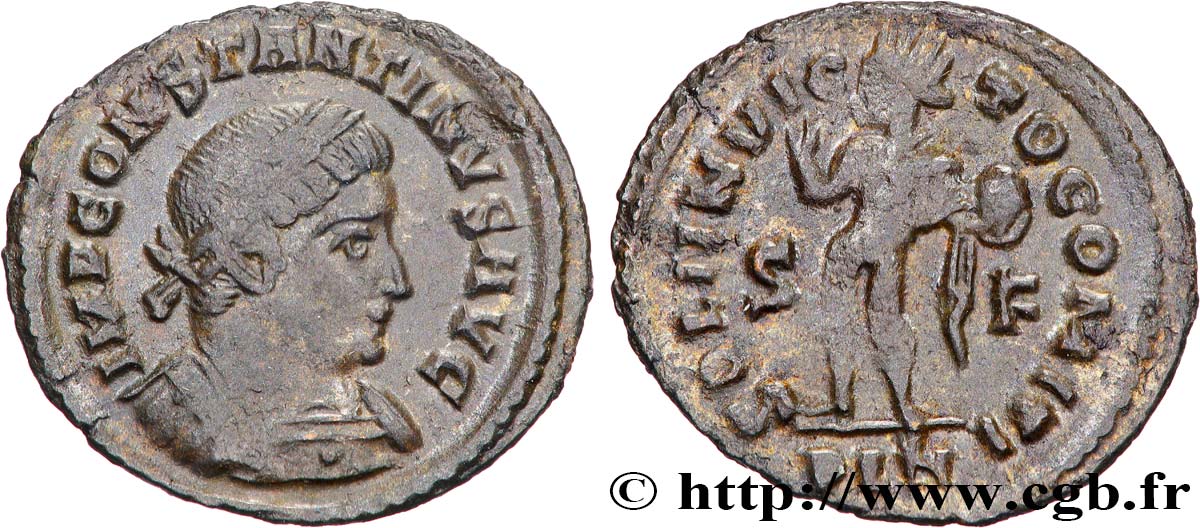CONSTANTINUS I DER GROßE Follis ou nummus fVZ