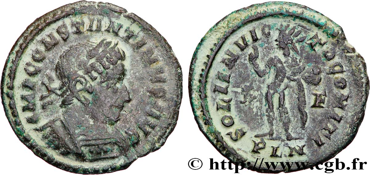 CONSTANTINUS I DER GROßE Follis ou nummus SS