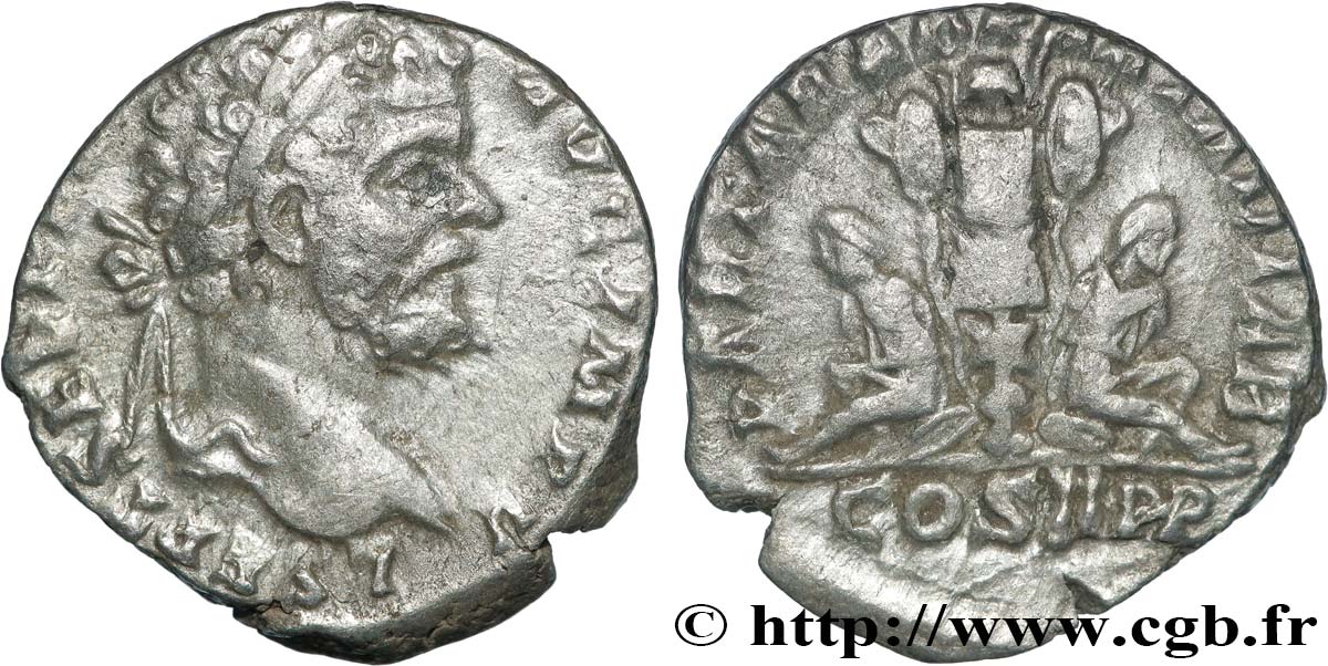 SEPTIMIUS SEVERUS Denier SS